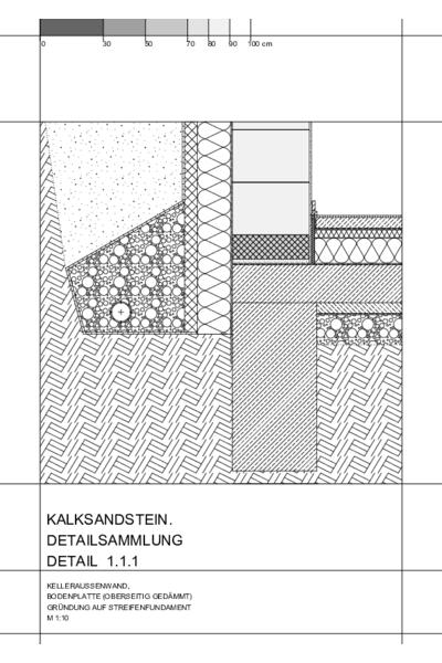 Kalksandstein Detailsammlung