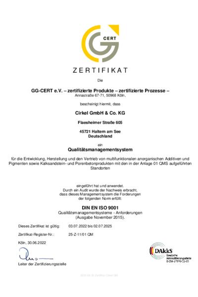 DIN EN ISO 9001