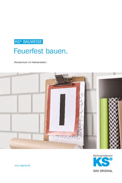 KS* BAUWEISE - Feuerfest bauen.