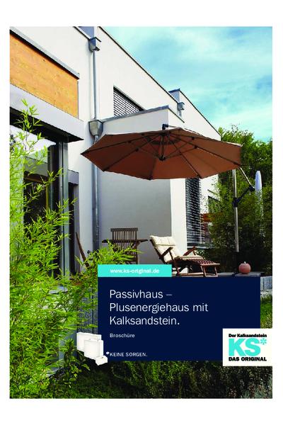 KS* Passivhaus - Plusenergiehaus mit Kalksandstein