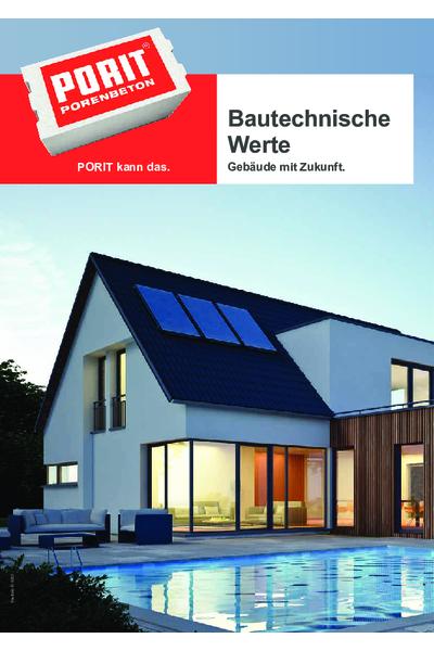 Bautechnische Werte - Gebäude mit Zukunft.