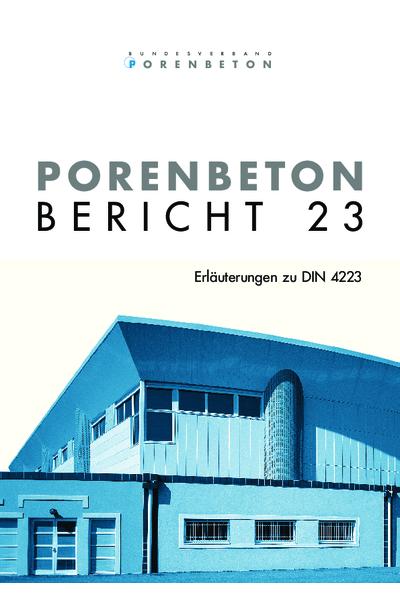 Porenbeton - Bericht 23