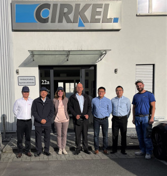 Besuch aus Fernost bei Cirkel in Emsdetten