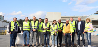 Besonderer Besuch in unserem Kalksandsteinwerk in Haltern! 