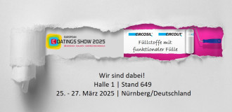 European Coatings Show 2025 – Wir sind dabei!