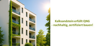 Kalksandstein erfüllt Anforderungen nach QNG