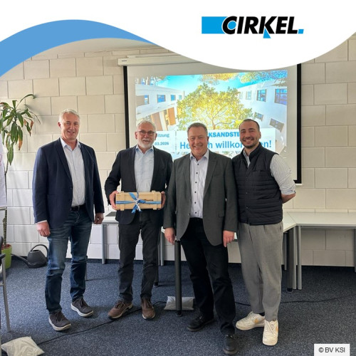 Herren Dr. Holger Müller, Cornelius de Boer, Dr.-Ing. Wolfgang Eden, Zakaria Istanbuly (v. l)