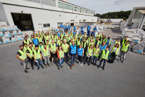 Alle Teilnehmer genossen den intensiven Austausch mit der Kalksandstein- und Porenbetonindustrie im Hause der Cirkel GmbH & Co. KG und waren sich anschließend einig: „Wir kommen gerne wieder!“  Foto: Henning Stauch I Bundesverband Kalksandsteinindustr